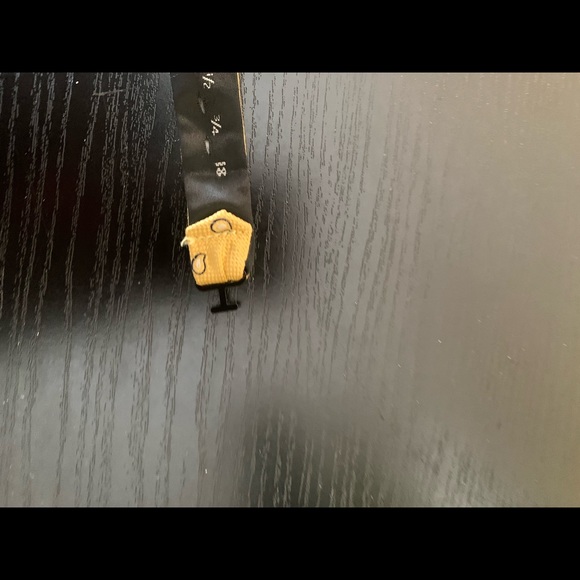 COPY - TOMMY HILFIGER  (Yellow, gray and blue) BOW TIE - Picture 2 of 10